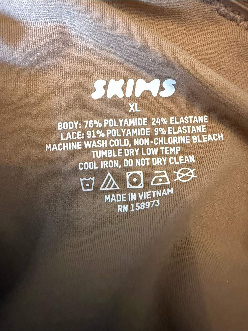 SKIMS fits everybody Lace-Trim Stretch Bodysuit - Picture 5 of 5